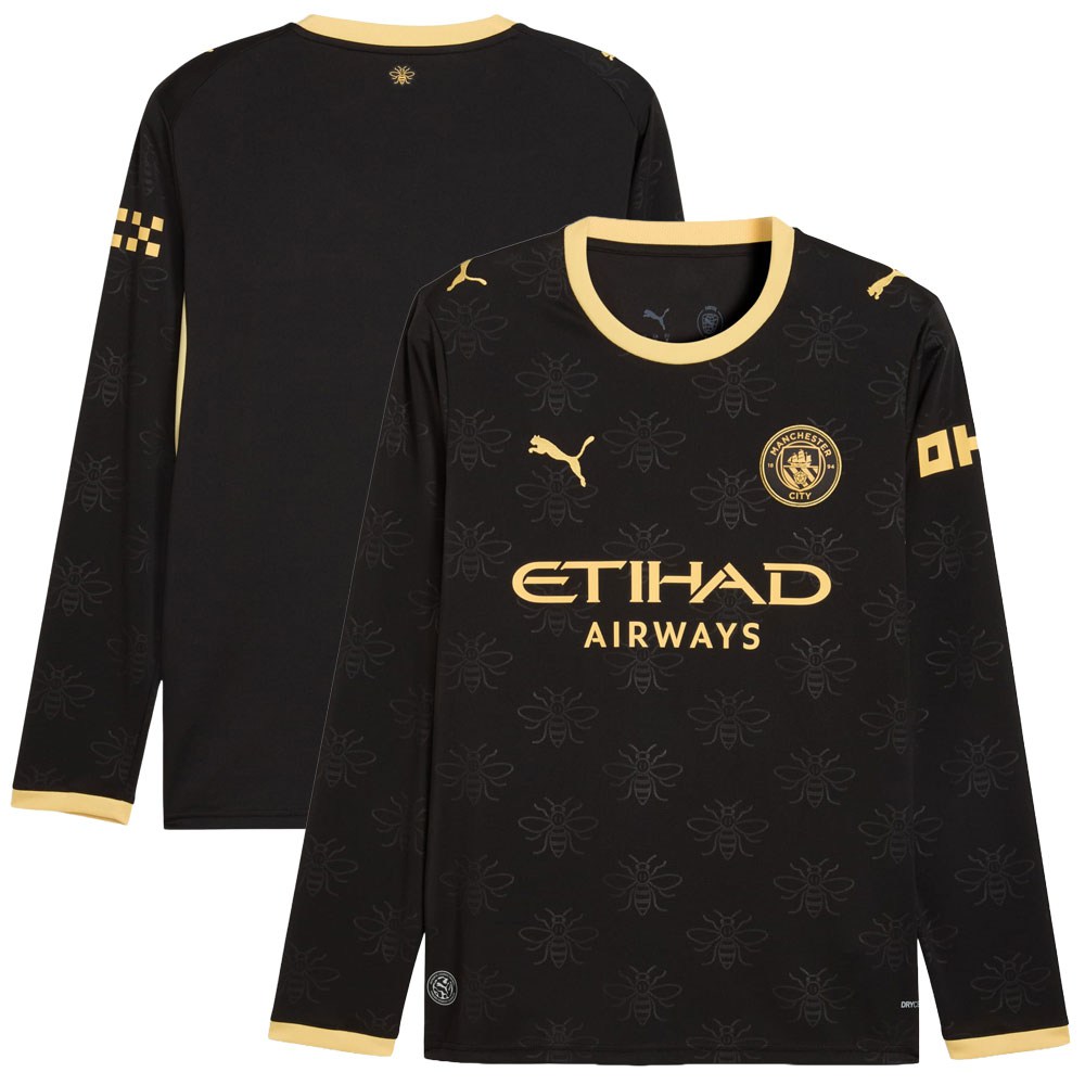 Kids' Manchester City 2026/27 City Long Sleeve Jersey